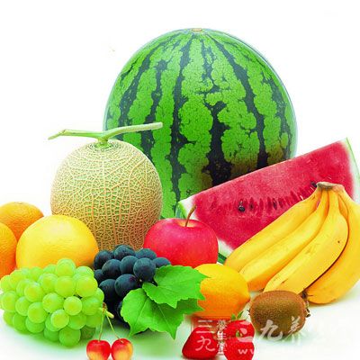 大多数的水果都含有丰富的维他命A和C