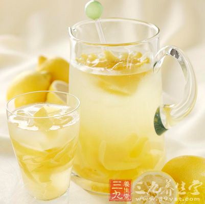 柠檬水可以防治心血管疾病