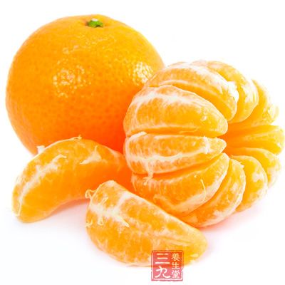 橘子含有大量维生素A、B1和C
