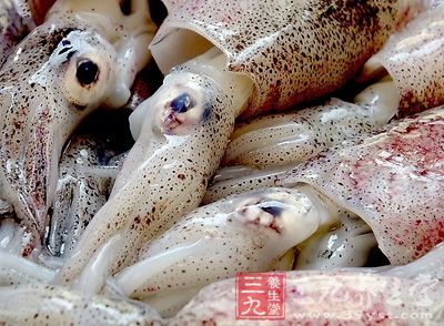 鱿鱼属软体动物，是生活在海洋中的软体动物