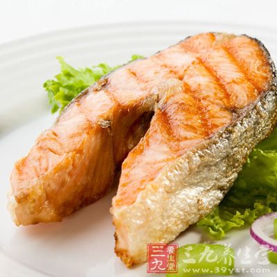 鲑鱼含有丰富的W-3脂肪酸