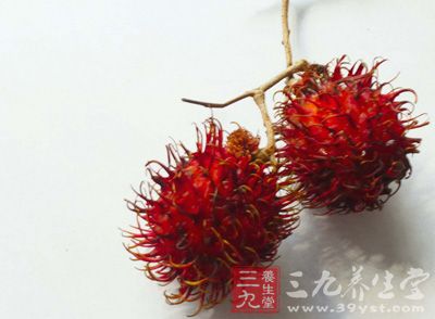 红毛丹是东南亚的原产热带水果