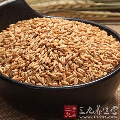 燕麦的水溶性纤维含量高