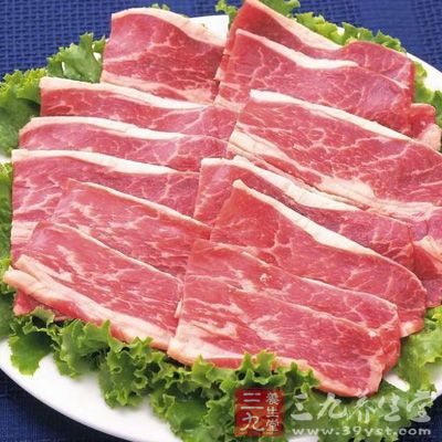 猪夹心肉(软五花)营养成分，热量349 千卡，硫胺素0.14 毫克