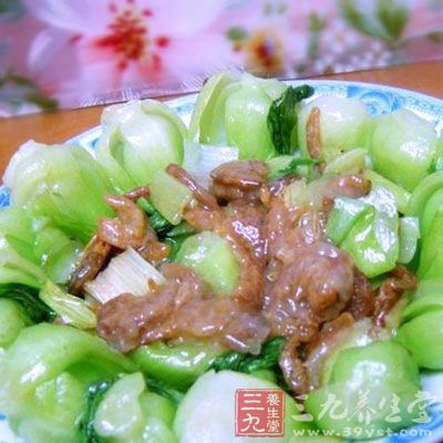 海米炒油菜