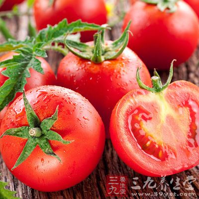 番茄所含的碳水化合物，主要是糖，其中以葡萄糖和果糖为主