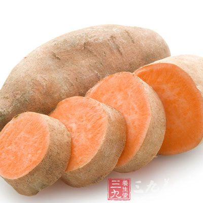 红薯富含β-胡萝卜素