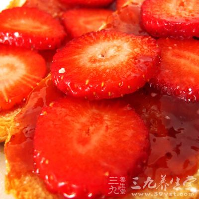 冻草莓 适量、酸奶 适量、蜂蜜 适量