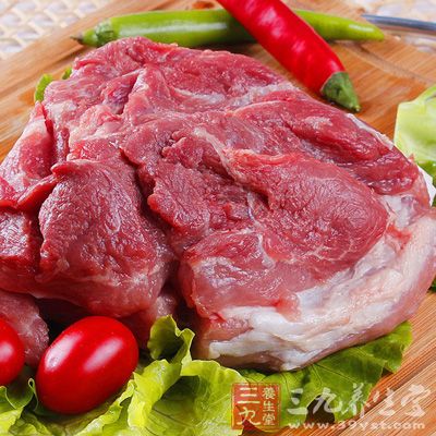 猪肉是高能量多脂肪肉食品