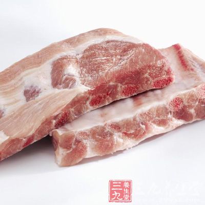 食用猪大排能含有丰富的蛋白质和纤维素