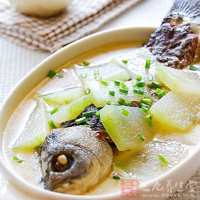 草鱼冬瓜汤的制作方法