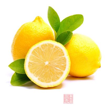 注意柠檬耐久易保存，可减少黑斑、雀斑发生的几率