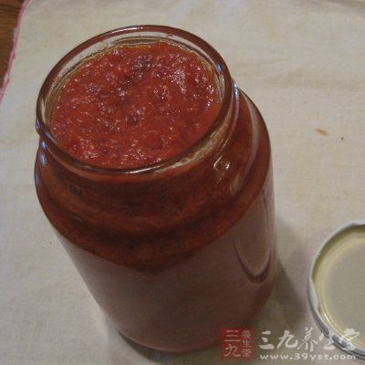 柿子果酱的制作方法