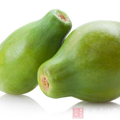 木瓜所含的齐墩果成分是一种具有护肝降酶、抗炎抑菌、降低血脂、软化血管等功效的化合物