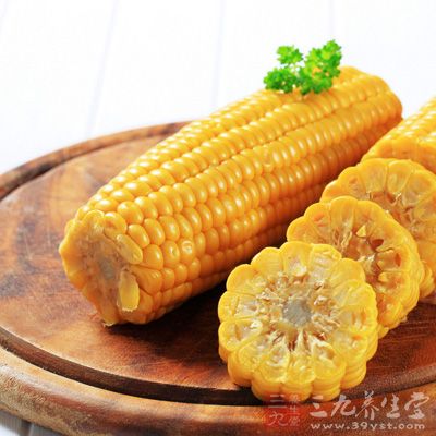 玉米含有丰富的纤维素
