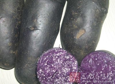 紫土豆有缓和腹痛及通利大便之效