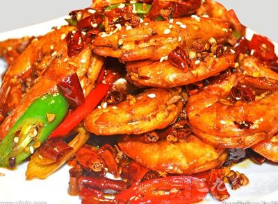 干锅香辣虾的制作方法