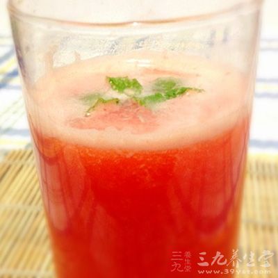 番茄西柚汁的制作方法