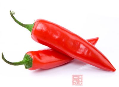 辣椒能促进消化液分泌，增进食欲