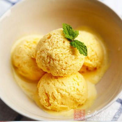 芒果冰淇淋的制作方法
