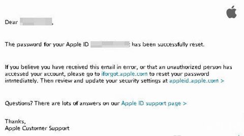 教你如何重设Apple ID帐号密码4
