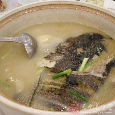 材料鲢鱼一条(约4斤)，盐水卤豆腐2斤