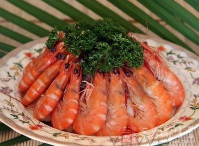 玫瑰葡萄酒海虾的制作方法