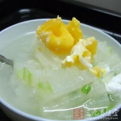 青菜咸鸭蛋汤的制作方法