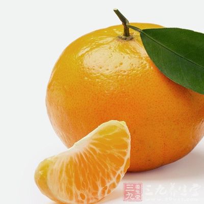 橘子有美白润肤功效