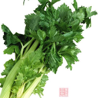 芹菜中含有较多的黄酮类化合物，尤以叶中含量丰富