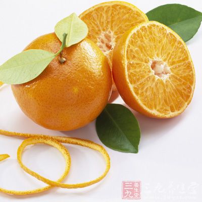 橘子里含有维生素C