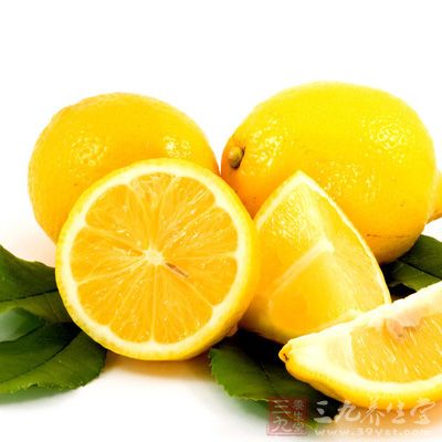 柠檬有助于除去人体内的有毒物质