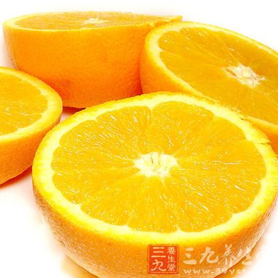 橙子具有生津止渴的作用