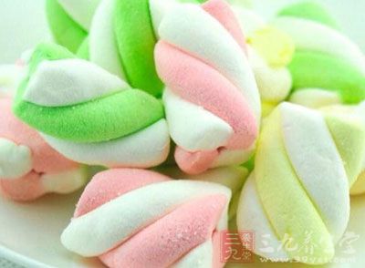 棉花糖指市场上一种软性糖果