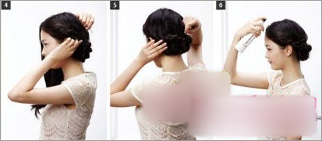 新娘发型 步骤图解