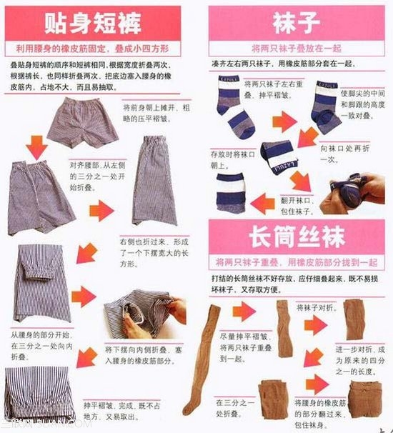 各类衣服的不同叠法 (11)