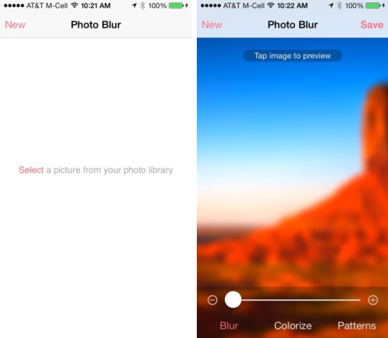 用Photo Blur自己动手做iOS 7风格手机壁纸