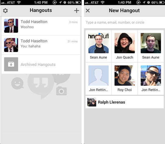 谷歌聊天应用Hangouts上手：统一简单和便捷