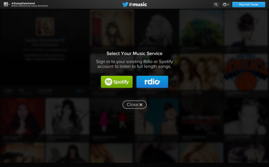 Twitter新服务#Music体验 可查看共享音乐状态