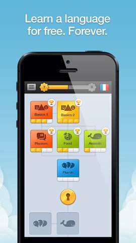 随时随地抓紧时间学习外语应用Duolingo 图老师