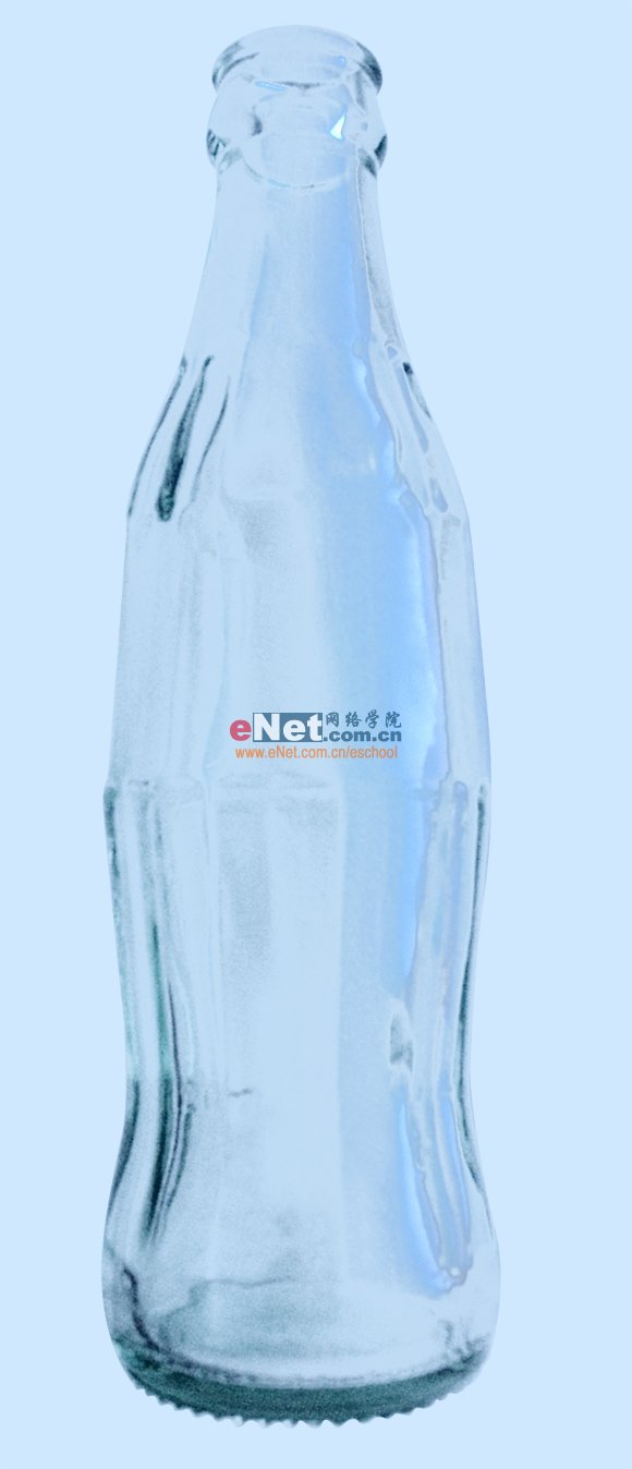 Photoshop通道抠选饮料瓶保持透明   图老师