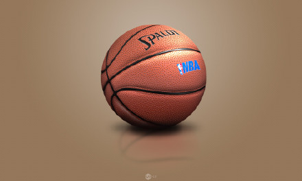 PS绘制设计NBA篮球图标 图老师
