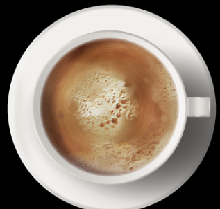 PS教你绘制超写实的咖啡泡沫效果图 图老师