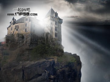 ps照片合成-合成悬崖上的城堡