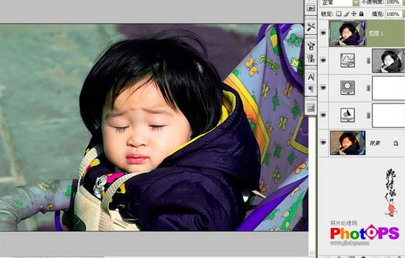 Photoshop调出可爱宝宝照片亮丽的色彩