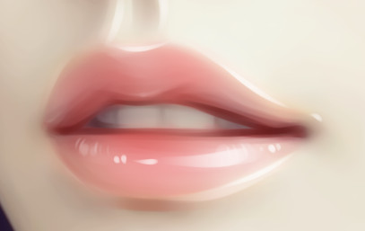 巧用Photoshop绘制光泽动人的美女嘴唇效果 图老师