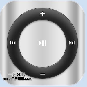 iPod Shuffle图标 ps教程