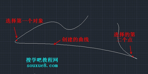 CAD教程：AutoCAD2013绘制光顺曲线详解