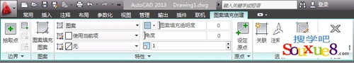 CAD教程：AutoCAD2013填充图形实例详解