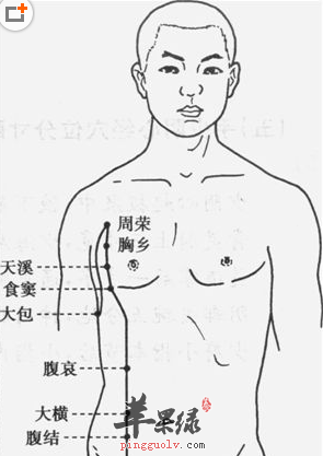 胸乡穴穴位位置图_胸乡穴的功效与作用_按摩手法